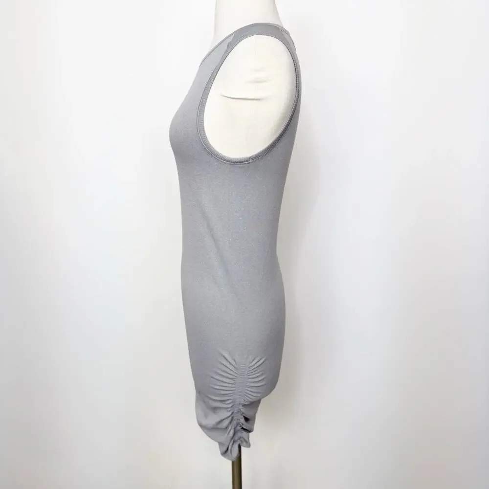 Lululemon In The Flow Dress Heathered Grey 4 - Picture 4 of 8